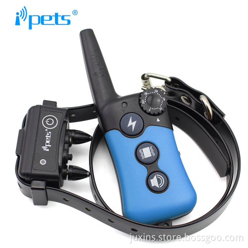 Ipets PET619-1 Vibration Beep Electric-shock Dog Training Collar